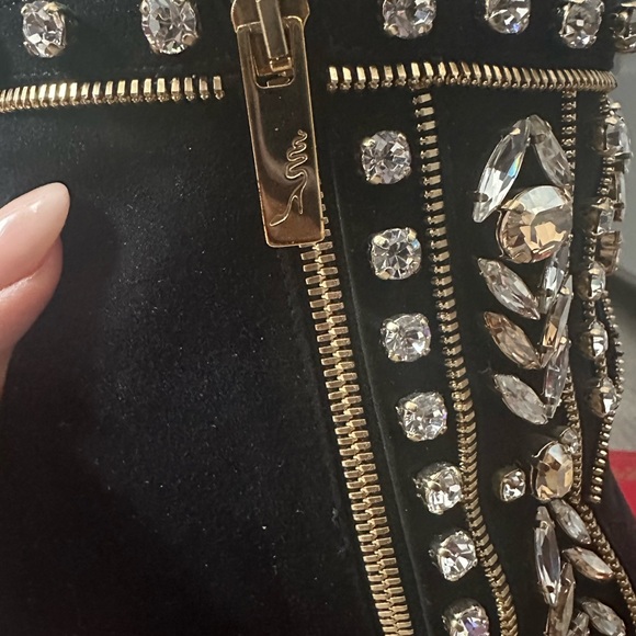 Rene Caovilla Suede Ankle Boots - Picture 7 of 7